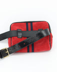 Gucci Ophidia Red Suede Belt Bag