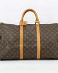 Louis Vuitton Monogram Canvas Keepall 50