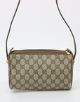 Gucci Brown Canvas GG Supreme Sherry Shoulder Bag