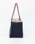 Chanel No.5 Canvas Red/White/Blue Shopper Tote