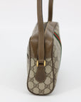 Gucci Brown Canvas Coated Supreme Ophidia Crossbody