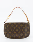 Louis Vuitton Monogram Brown Canvas Pochette Accessoires  