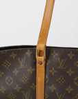 Louis Vuitton Brown Monogram Canvas Sac Shopping Tote 48 Tote Bag