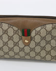 Gucci Brown Canvas GG Supreme Sherry Shoulder Bag