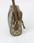 Gucci Brown Canvas Coated Supreme Ophidia Crossbody