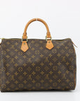 Louis Vuitton Monogram Canvas Speedy 35 Boston Handbag