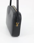 YSL Black Leather Lou Camera Bag