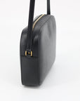 YSL Black Leather Lou Camera Bag