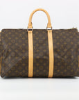 Louis Vuitton Monogram Canvas Keepall 45