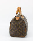 Louis Vuitton Monogram Canvas Speedy 35 Boston Handbag