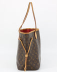 Louis Vuitton Monogram Canvas Neverfull MM w/ Red Interior