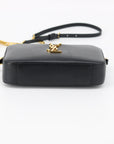 YSL Black Leather Lou Camera Bag