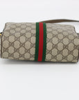 Gucci Brown Canvas Coated Supreme Ophidia Crossbody