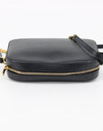 YSL Black Leather Lou Camera Bag