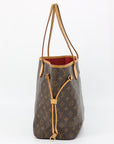 Louis Vuitton Monogram Canvas Neverfull MM w/ Red Interior