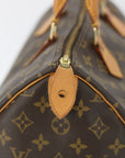 Louis Vuitton Monogram Canvas Speedy 35 Boston Handbag