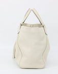 Gucci White Soho Medium Leather Shoulder Bag