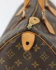 Louis Vuitton Monogram Canvas Speedy 35 Boston Handbag