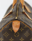 Louis Vuitton Monogram Canvas Speedy 35 Boston Handbag