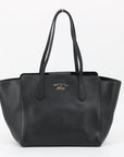 Gucci Black Swing Tote