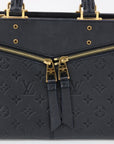 Louis Vuitton Navy Leather Empriente Sully MM