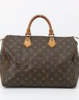 Louis Vuitton Monogram Canvas Speedy 35 Boston Handbag