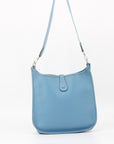 Hermes Blue Evelyne GM