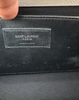 YSL Grey Monogram Leather Kate Bag