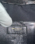 YSL Black Leather Lou Camera Bag