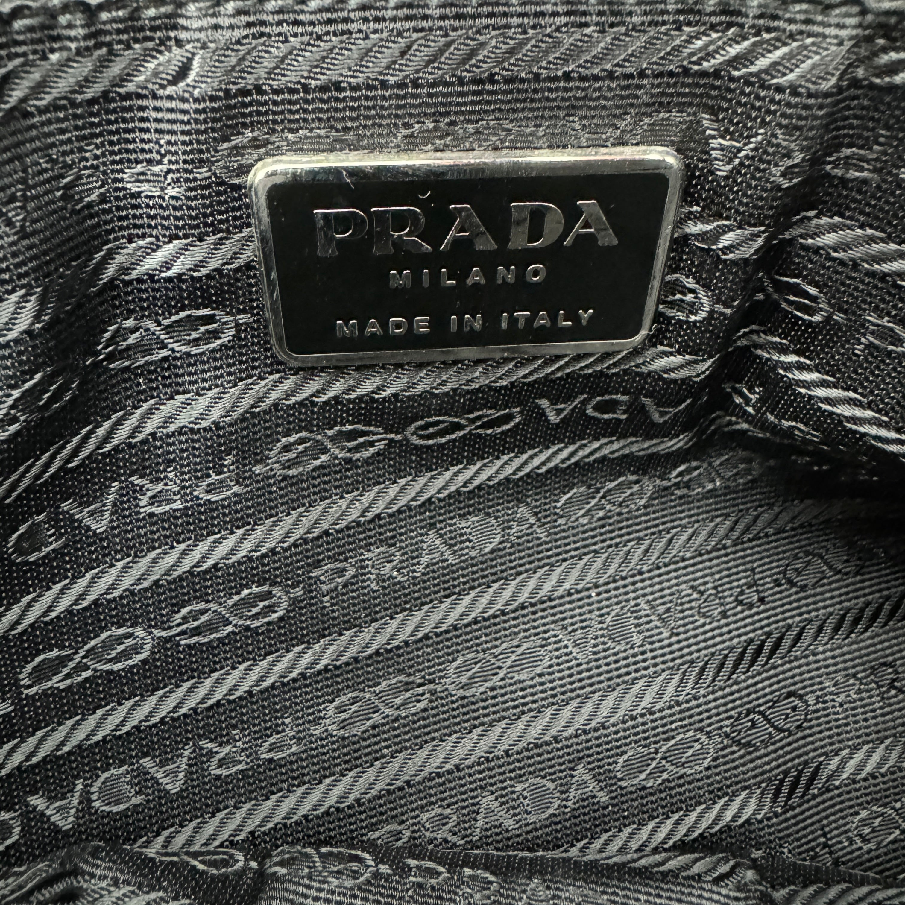 Prada Black Tessuto Light Tote