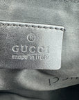 Gucci Black GG Canvas Boat Pochette