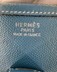 Hermes Blue Evelyne GM