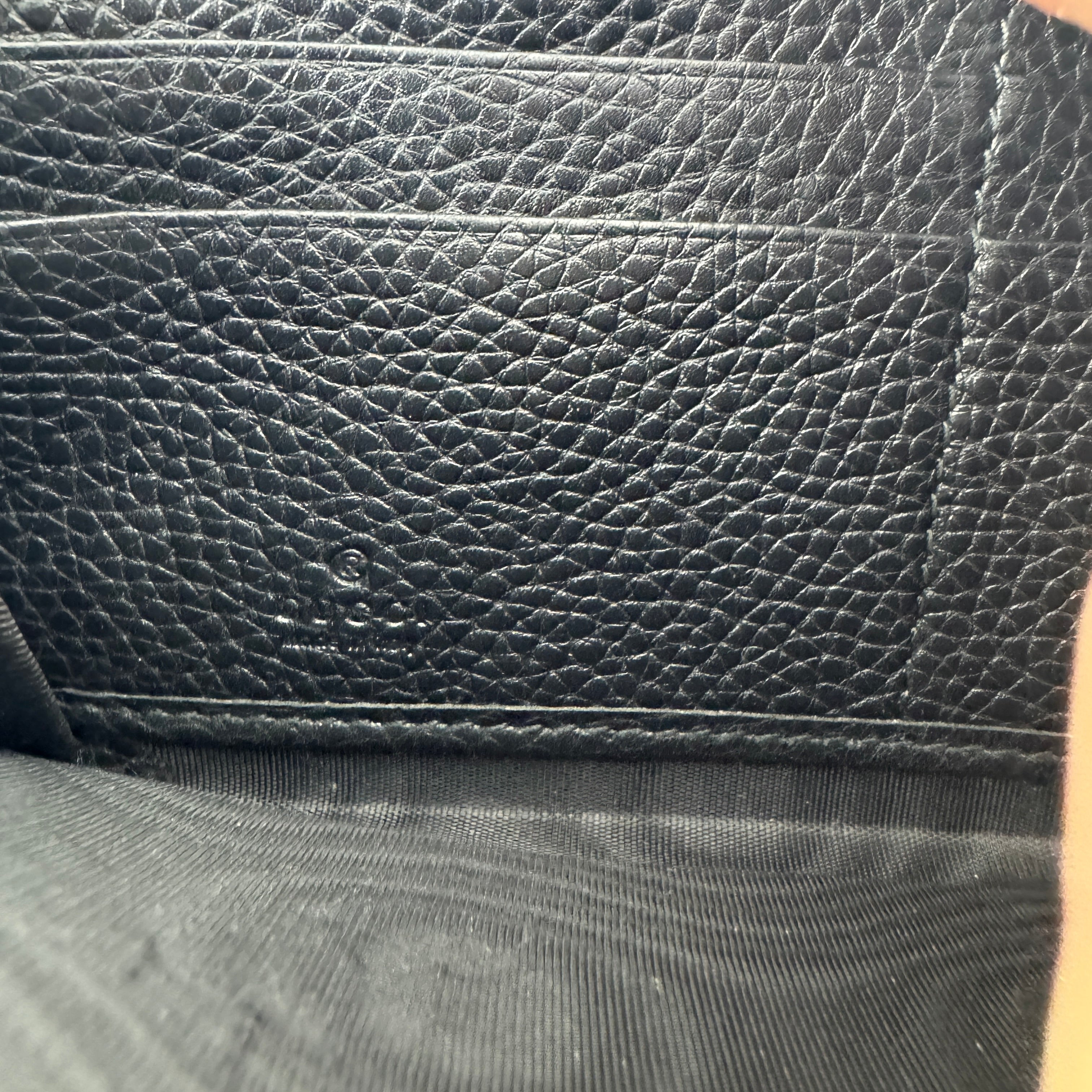 Gucci Black Continental Wallet