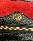 Gucci Ophidia Red Suede Belt Bag