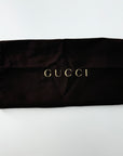 Gucci Green Canvas Marmont Camera Crossbody Bag