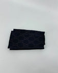 Gucci Black GG Canvas Pochette Bag