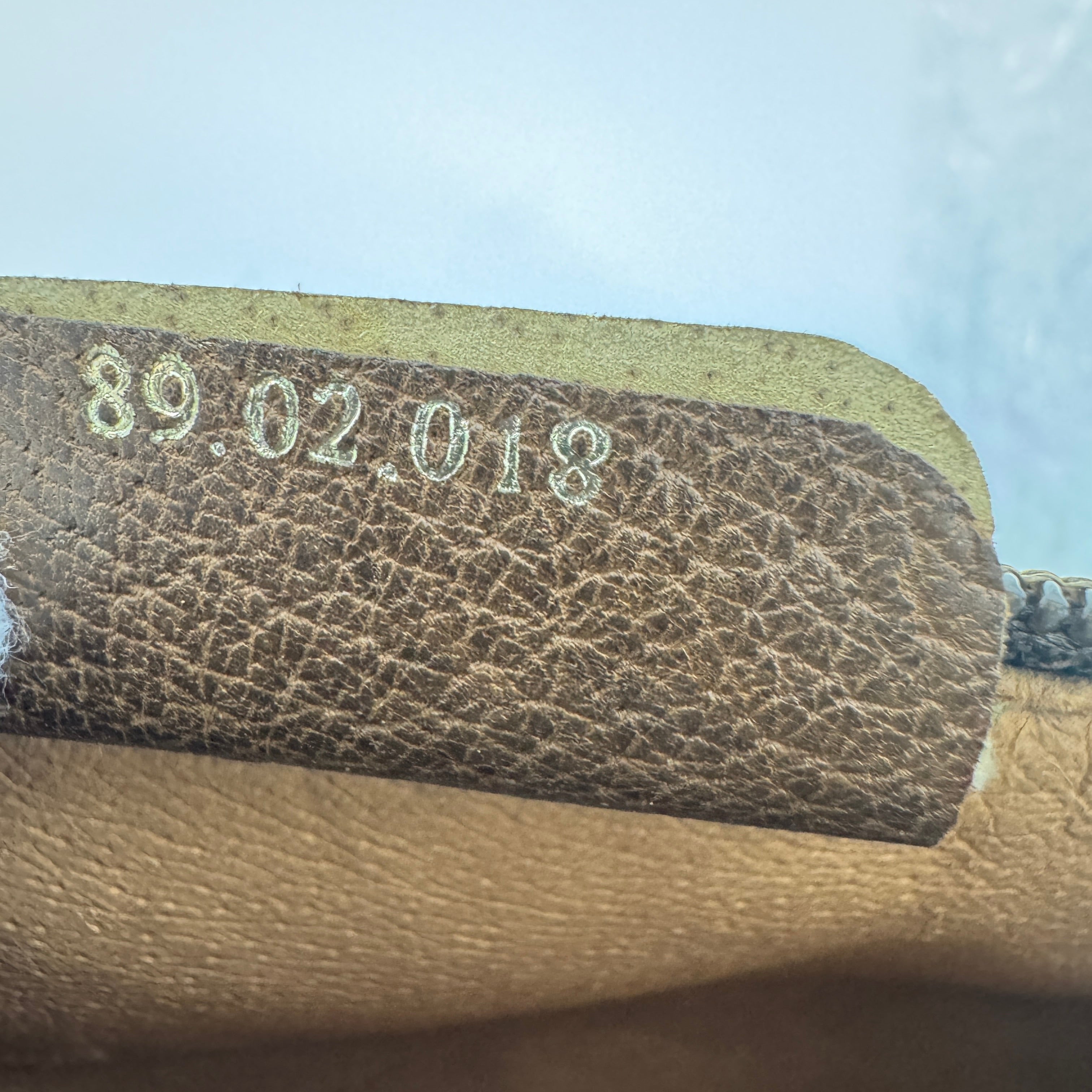 Gucci Brown Canvas GG Supreme Sherry Shoulder Bag