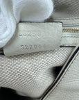 Gucci White Soho Medium Leather Shoulder Bag