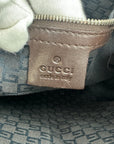 Gucci GG Canvas Brown Hobo Ophidia Leather Shoulder Bag