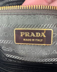 Prada Galleria Saffiano Lux Bowler Bag Purple Handbag