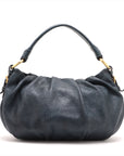 Prada Navy One Strap Shoulder Bag