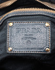 Prada Navy One Strap Shoulder Bag