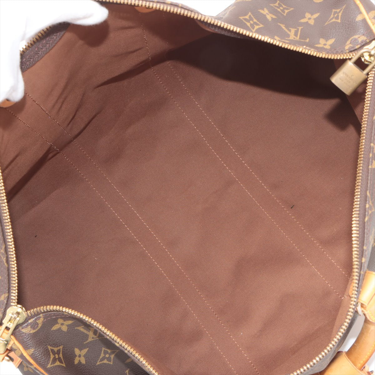 Louis Vuitton Monogram Keepall Bandouliere 50 Canvas Travel Bag