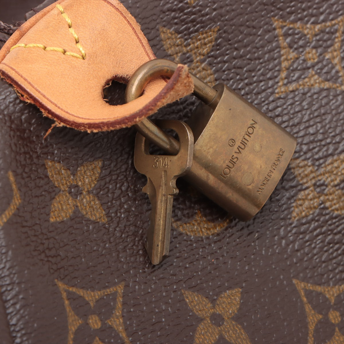 Louis Vuitton Brown Monogram Speedy 35 M41524 SP0964 