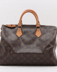 Louis Vuitton Brown Monogram Speedy 35 M41524 SP0964 