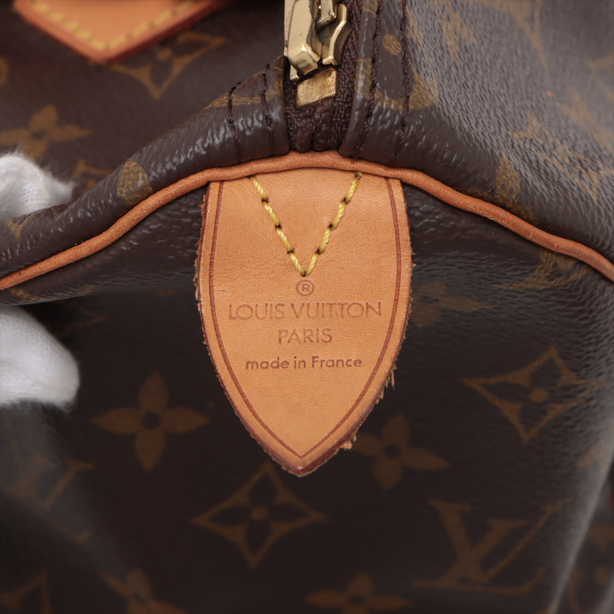 Louis Vuitton Brown Monogram Speedy 35 M41524 SP0964 