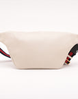 Gucci Logo Print Leather Sling Bumbag Ivory 493869 