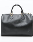 Louis Vuitton Black Epi Speedy 30 VI0945 