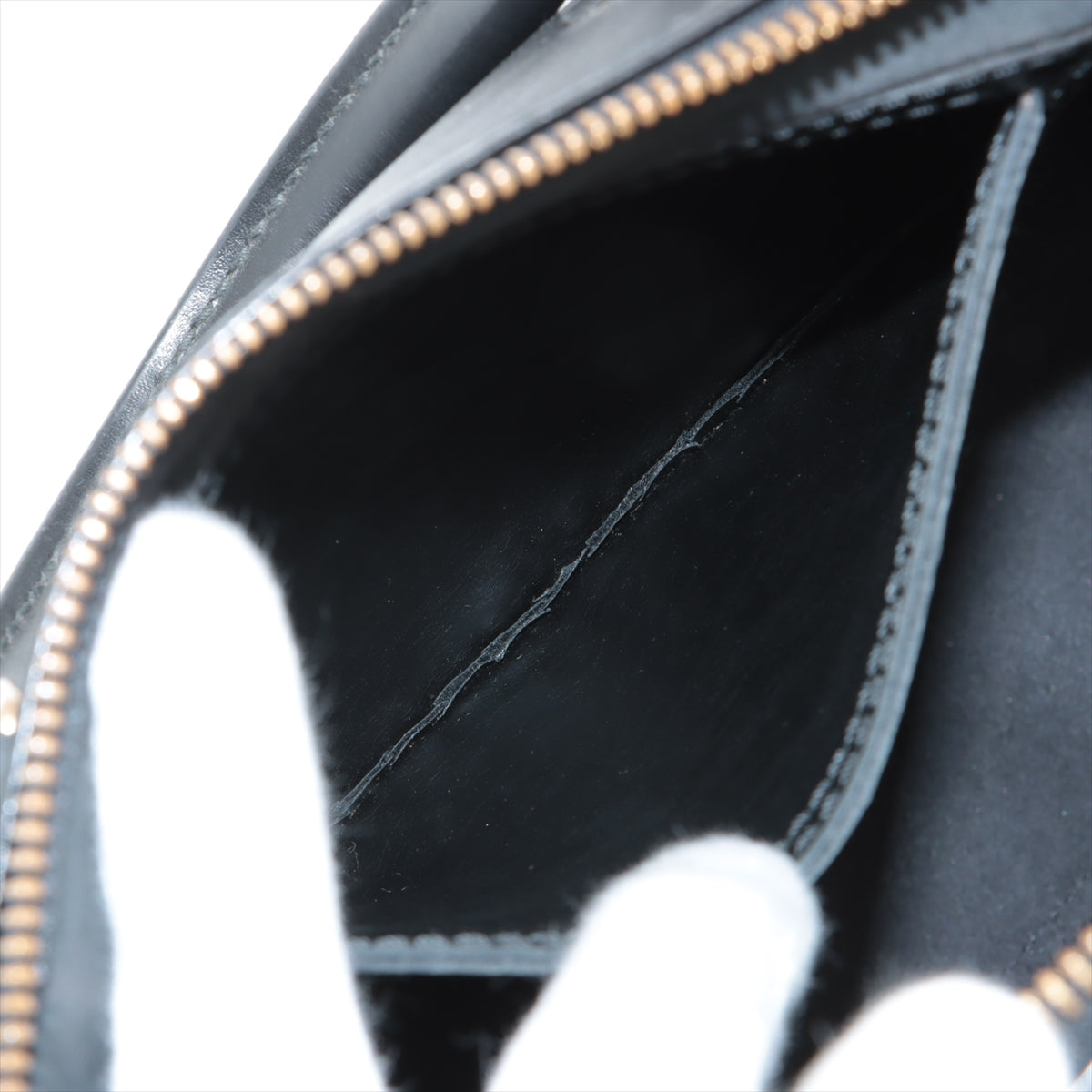 Louis Vuitton Black Epi Speedy 30 VI0945 