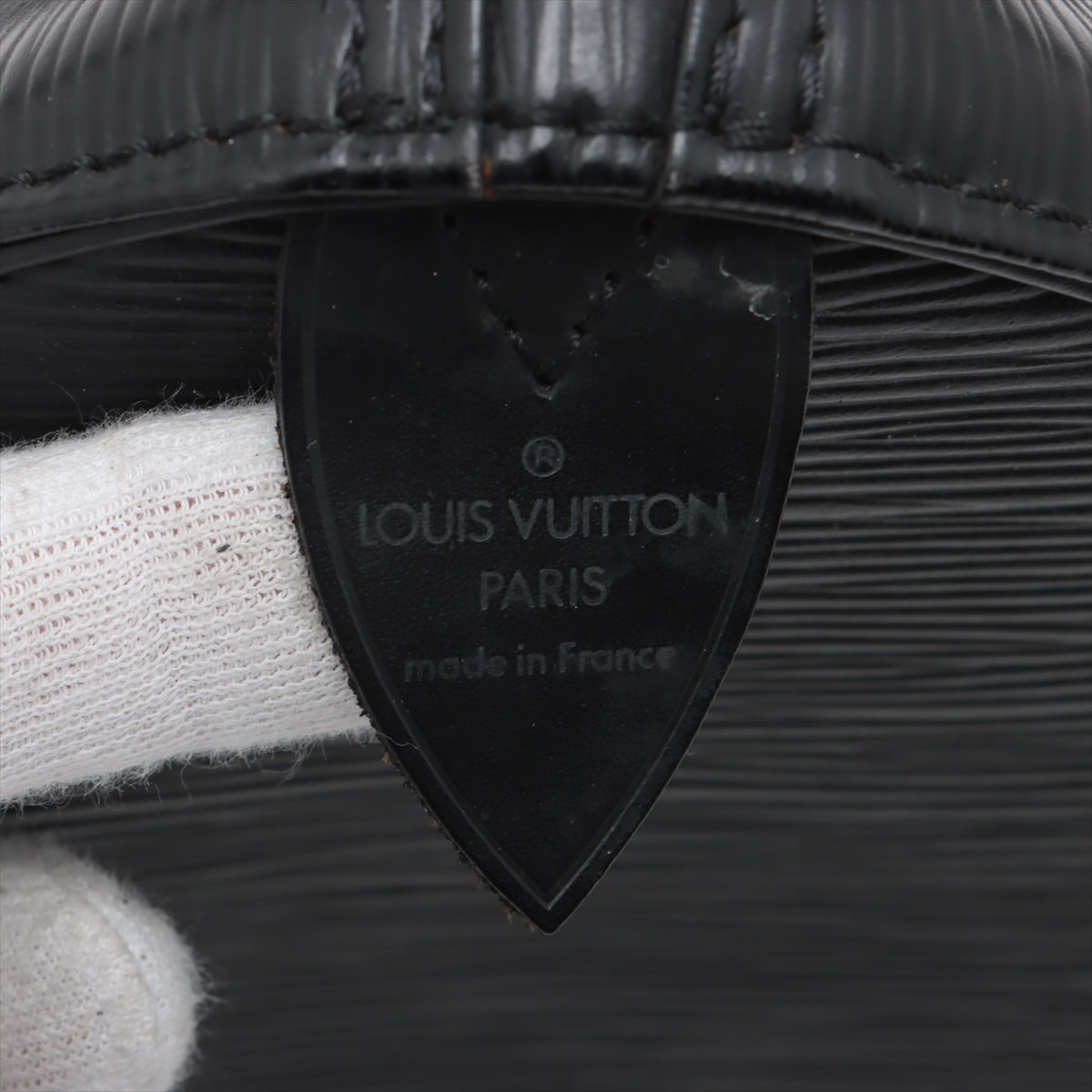 Louis Vuitton Black Epi Speedy 30 VI0945 